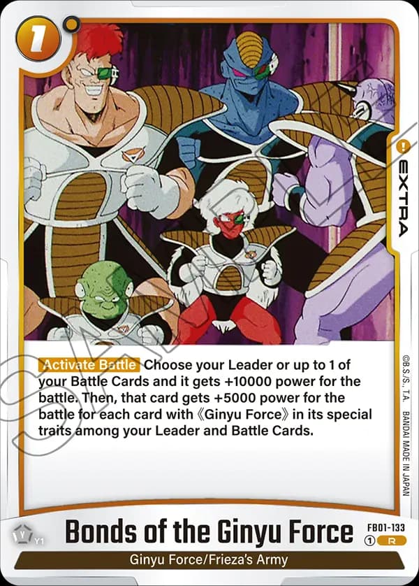 Bonds of the Ginyu Force