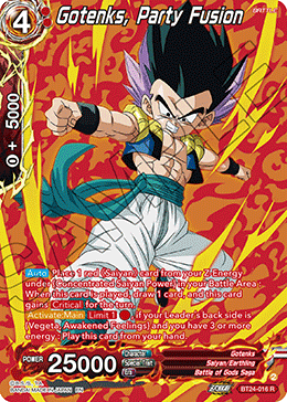 Gotenks, Party Fusion