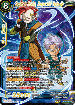 Tapion & Trunks, Respectful Team-Up