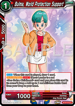 Bulma, World Protection Support