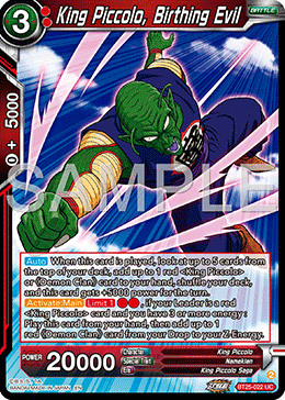 King Piccolo, Birthing Evil