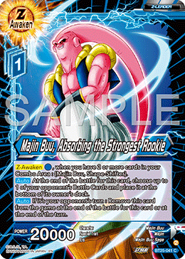 Majin Buu, Absorbing the Strongest Rookie