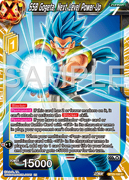 SSB Gogeta, Next Level Power-Up