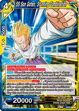 SS Son Goten, Stunning Combination